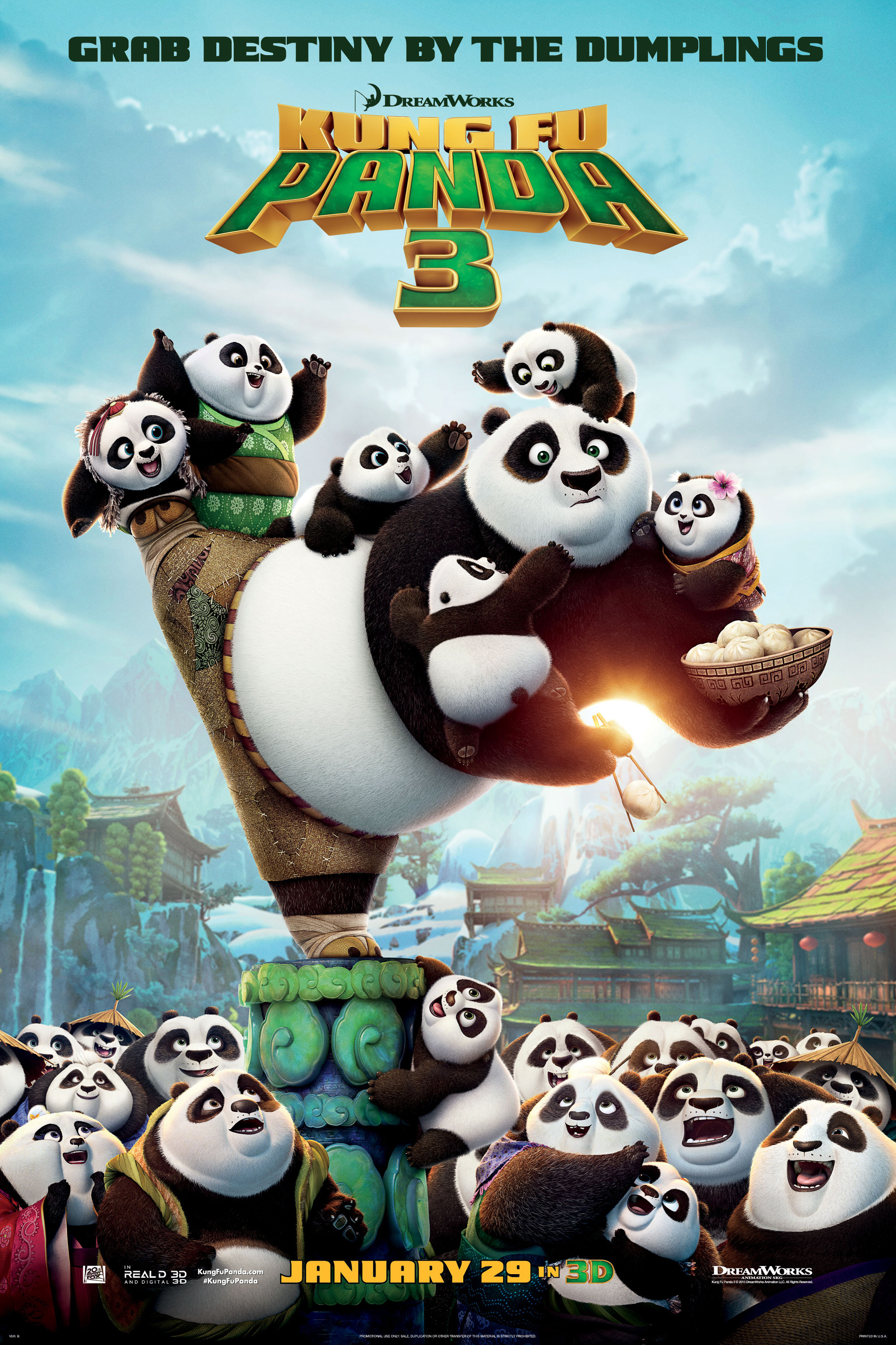 HD Quality Wallpaper | Collection: Movie, 2000x3000 Kung Fu Panda 3