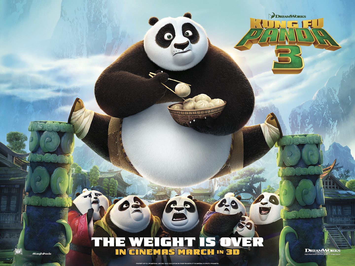 Kung Fu Panda 3 Backgrounds, Compatible - PC, Mobile, Gadgets| 1440x1080 px