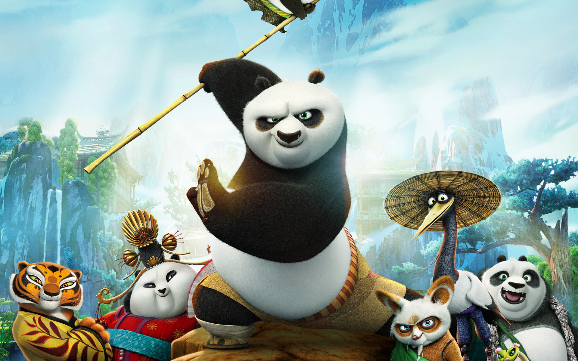 Nice Images Collection: Kung Fu Panda 3 Desktop Wallpapers