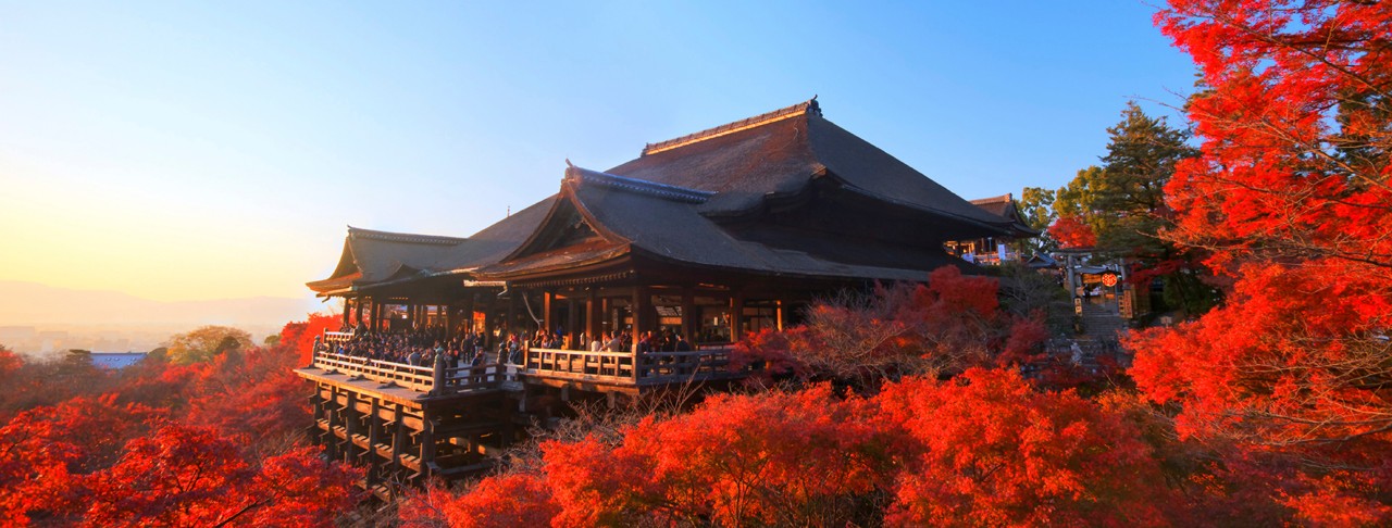 HD Quality Wallpaper | Collection: Man Made, 1280x486 Kyoto