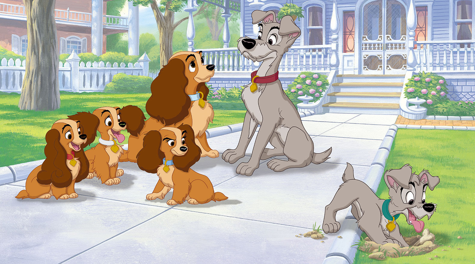 HQ Lady And The Tramp II: Scamp's Adventure Wallpapers | File 357.04Kb