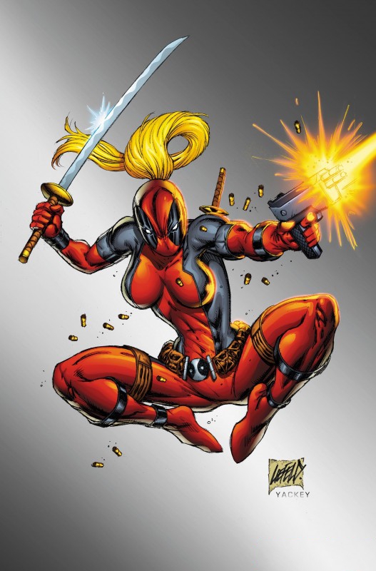 Nice wallpapers Lady Deadpool 527x800px