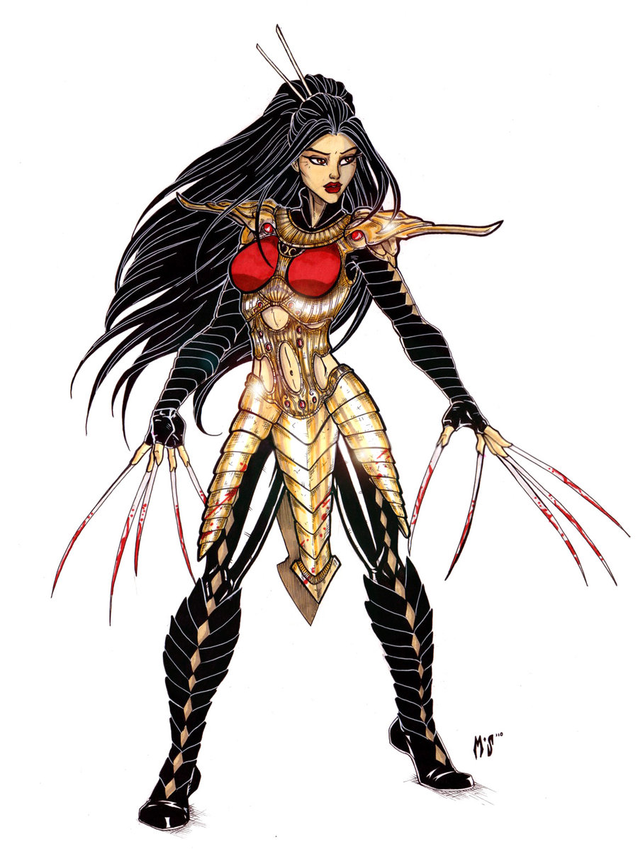 Nice Images Collection: Lady Deathstrike Desktop Wallpapers