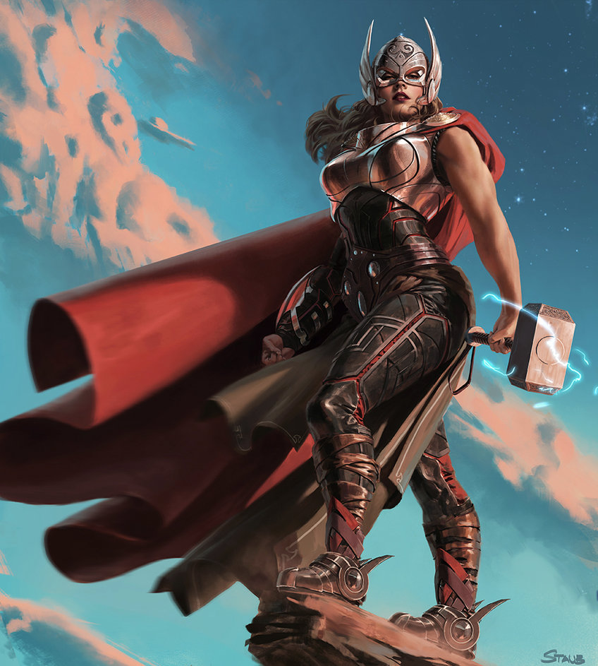 HQ Lady Thor Wallpapers | File 162.78Kb