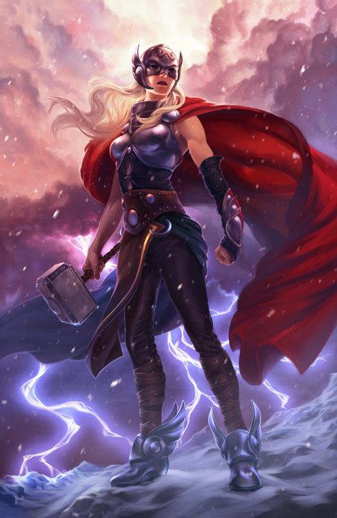 Lady Thor HD wallpapers, Desktop wallpaper - most viewed