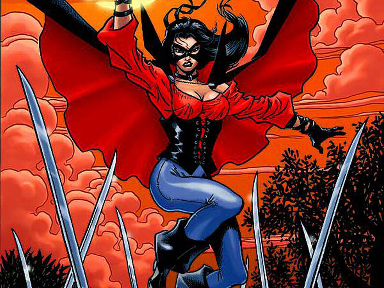 Lady Zorro High Quality Background on Wallpapers Vista