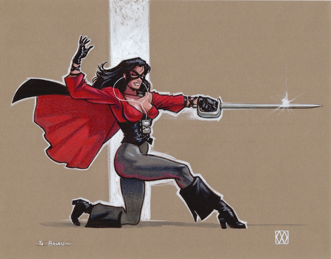 Nice Images Collection: Lady Zorro Desktop Wallpapers
