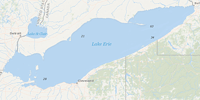 Lake Eerie Backgrounds, Compatible - PC, Mobile, Gadgets| 400x200 px