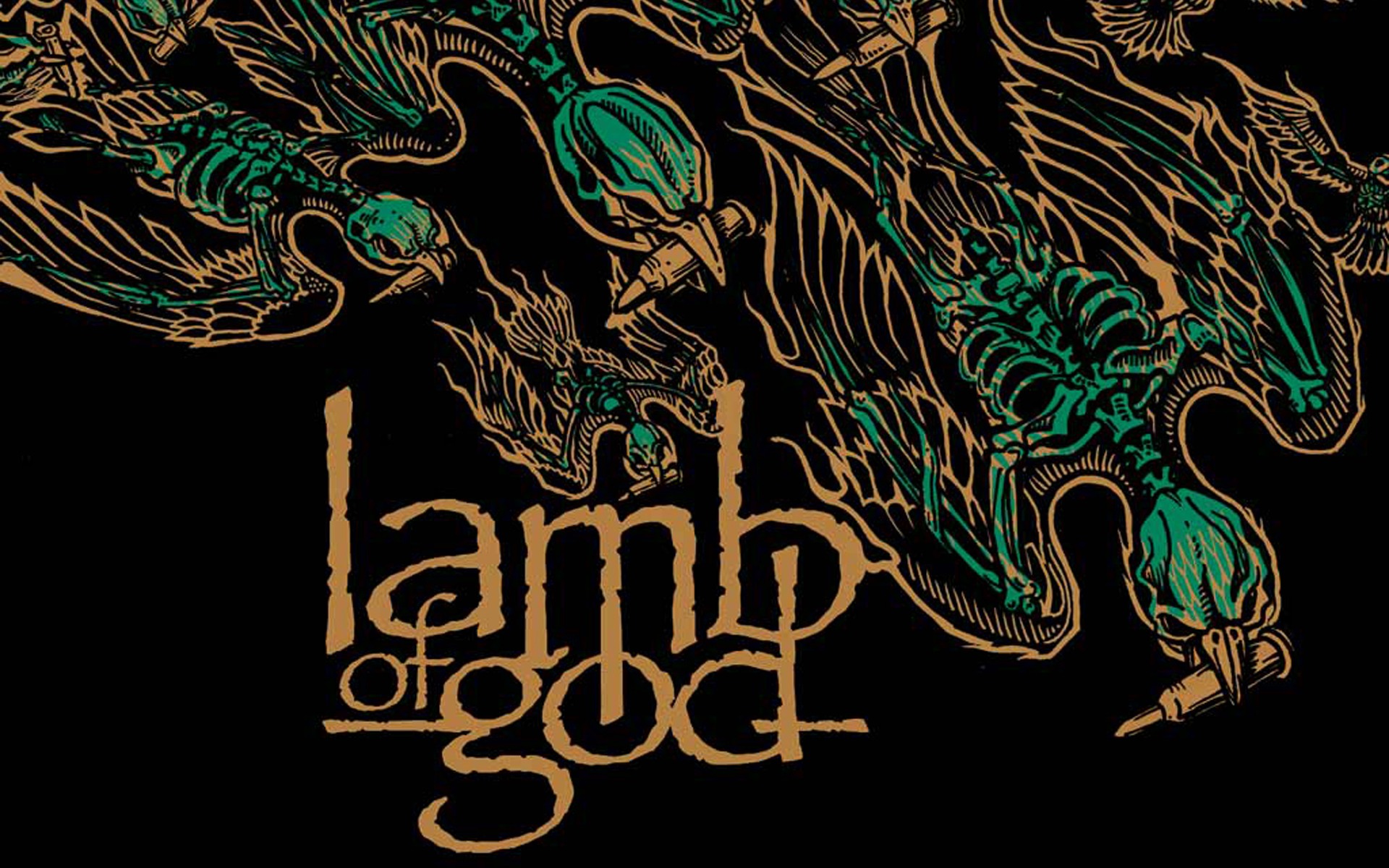 HD Quality Wallpaper | Collection: Music, 1920x1200 Lamb Of God