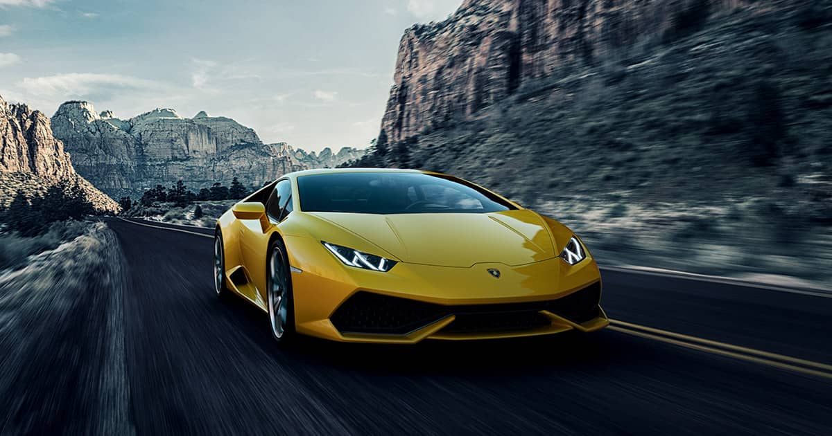 Nice Images Collection: Lamborghini Huracan Desktop Wallpapers