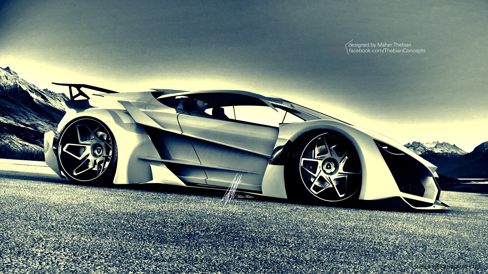 High Resolution Wallpaper | Lamborghini Sinistro 1920x1080 px