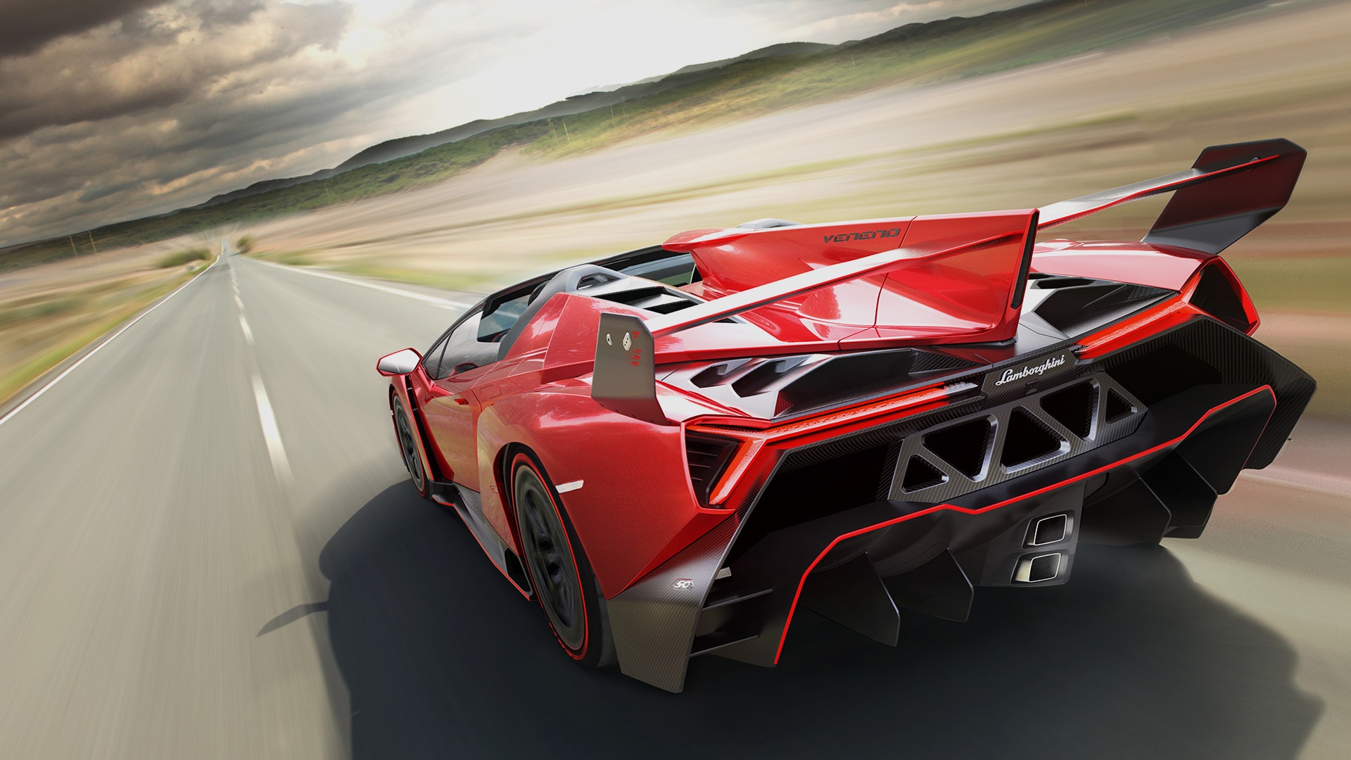 Nice Images Collection: Lamborghini Veneno Roadster Desktop Wallpapers