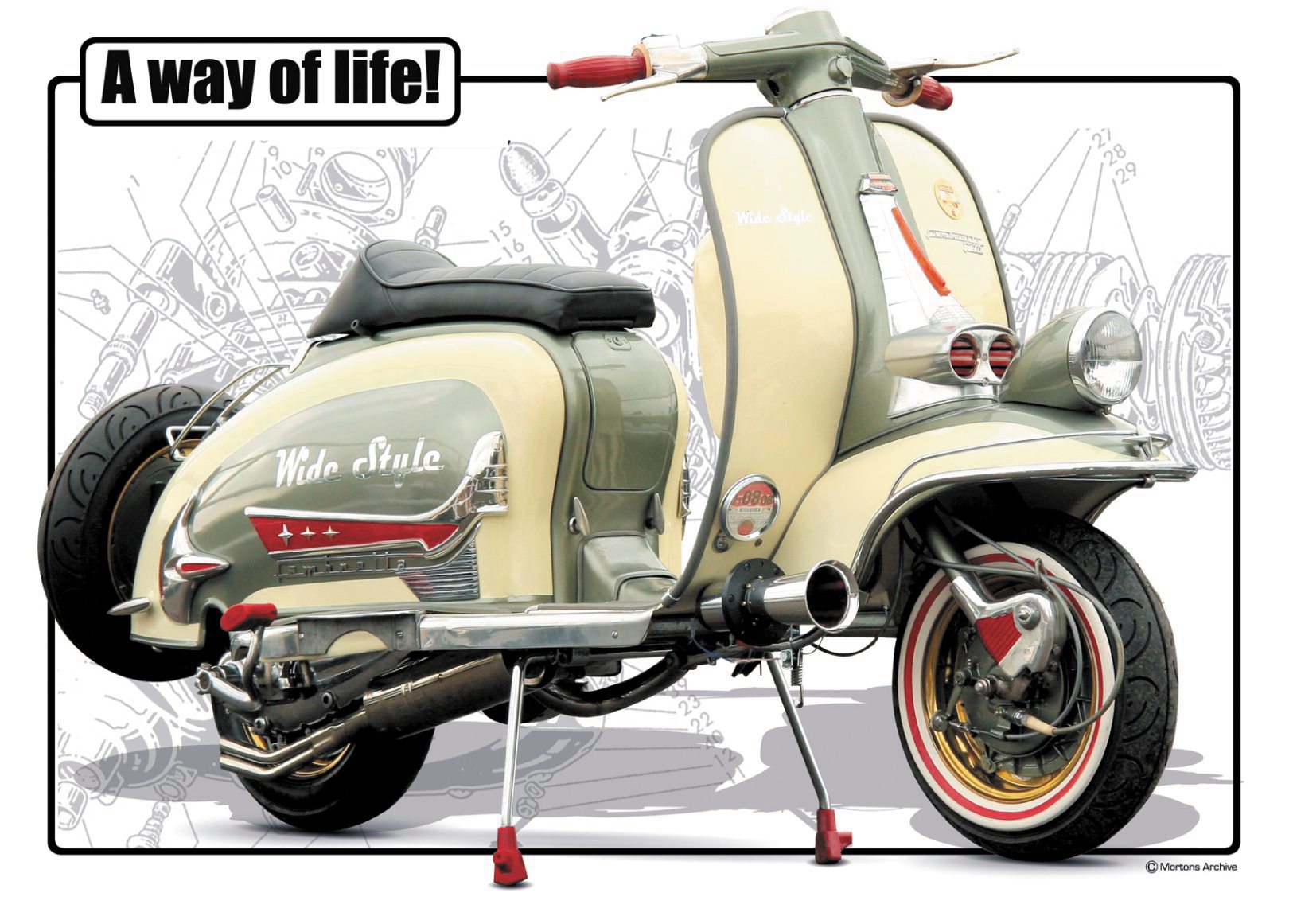 Images of Lambretta Scooter | 1625x1161