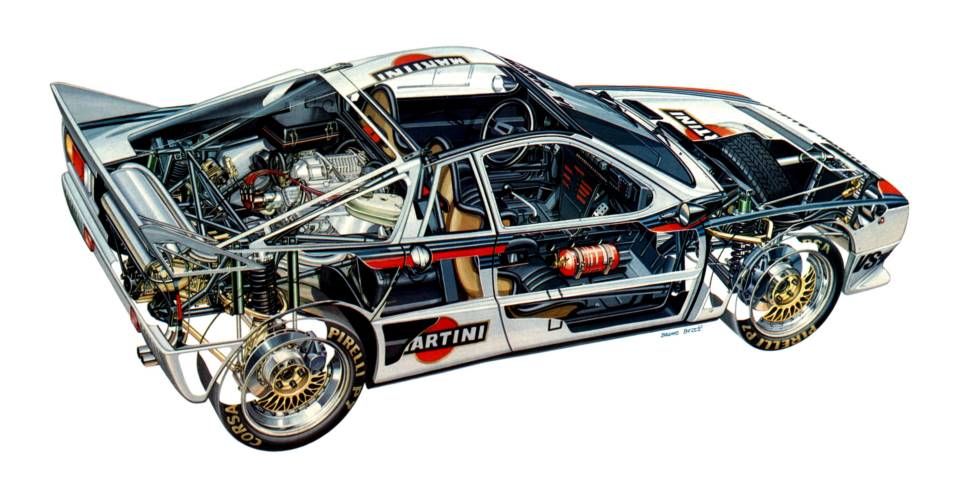 Lancia 037 Backgrounds, Compatible - PC, Mobile, Gadgets| 3200x1630 px