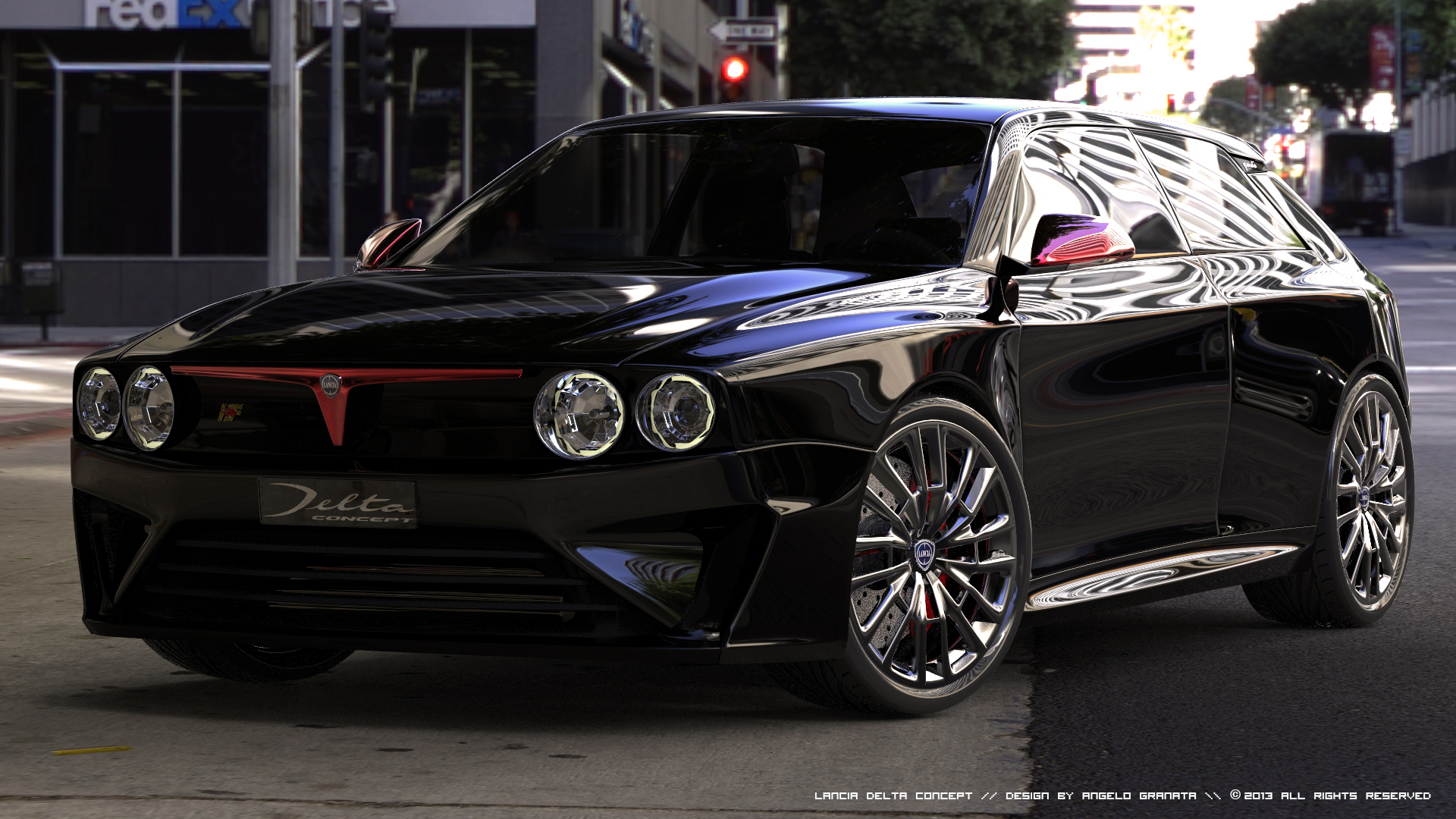 Nice wallpapers Lancia Delta 1920x1080px