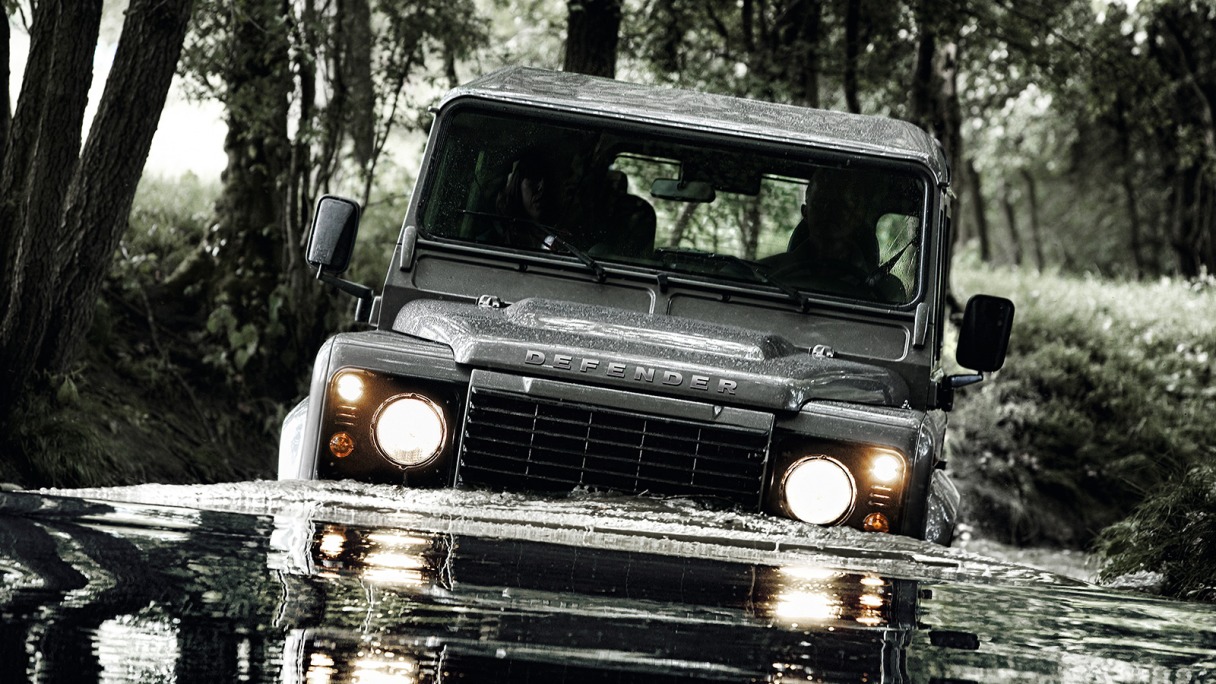 HD Quality Wallpaper | Collection: Vehicles, 1216x684 Land Rover Defender