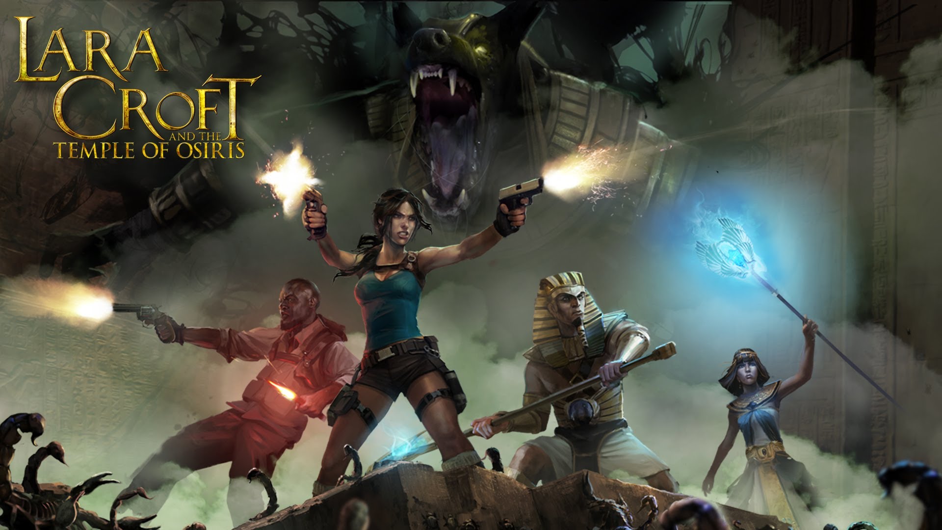 Nice Images Collection: Lara Croft And The Temple Of Osiris Desktop Wallpapers
