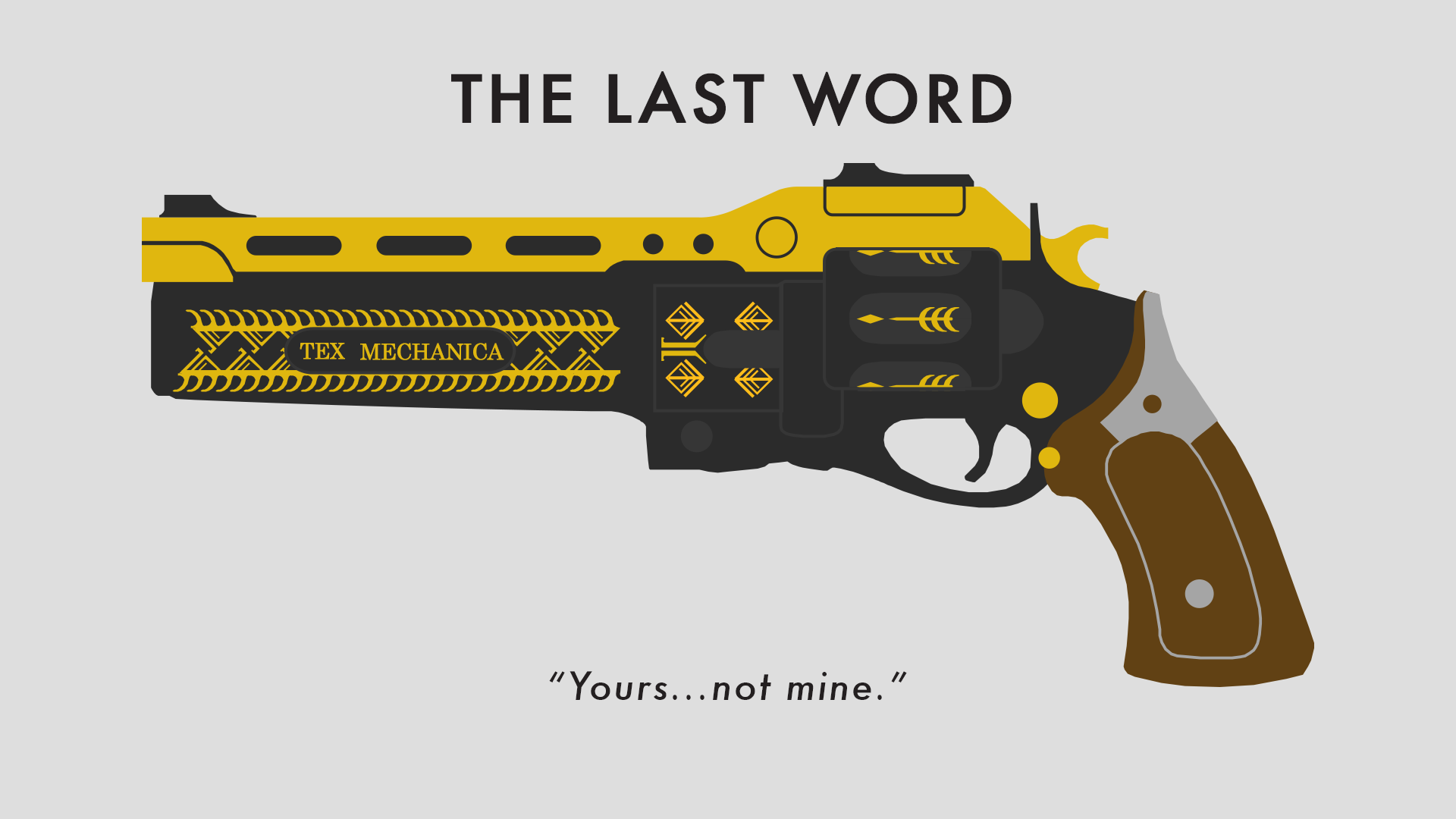 Nice Images Collection: Last Word Desktop Wallpapers