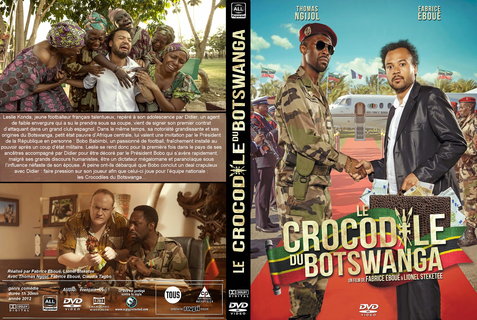 HD Quality Wallpaper | Collection: Movie, 1600x1073 Le Crocodile Du Botswanga