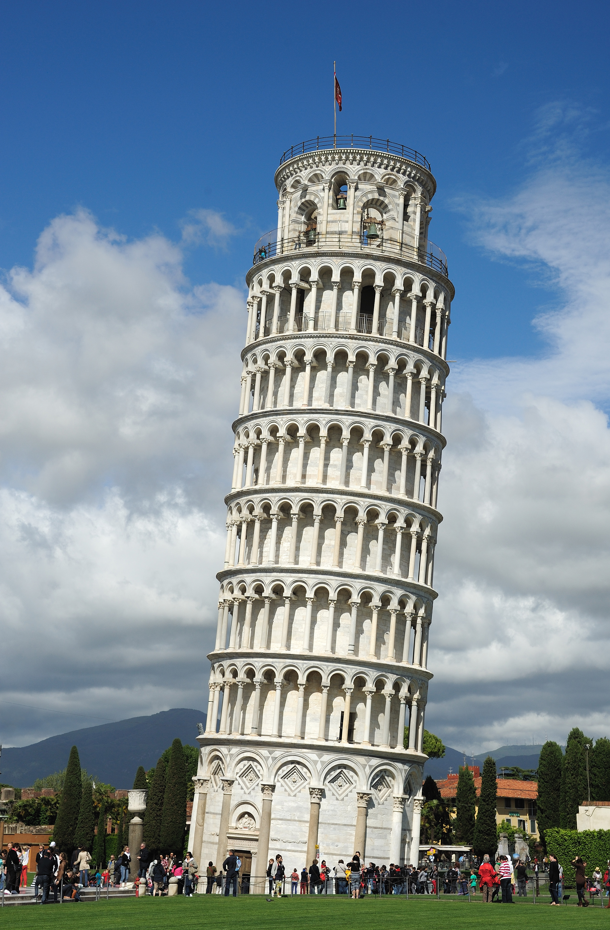 High Resolution Wallpaper | Leaning Tower Of Pisa 2544x3875 px