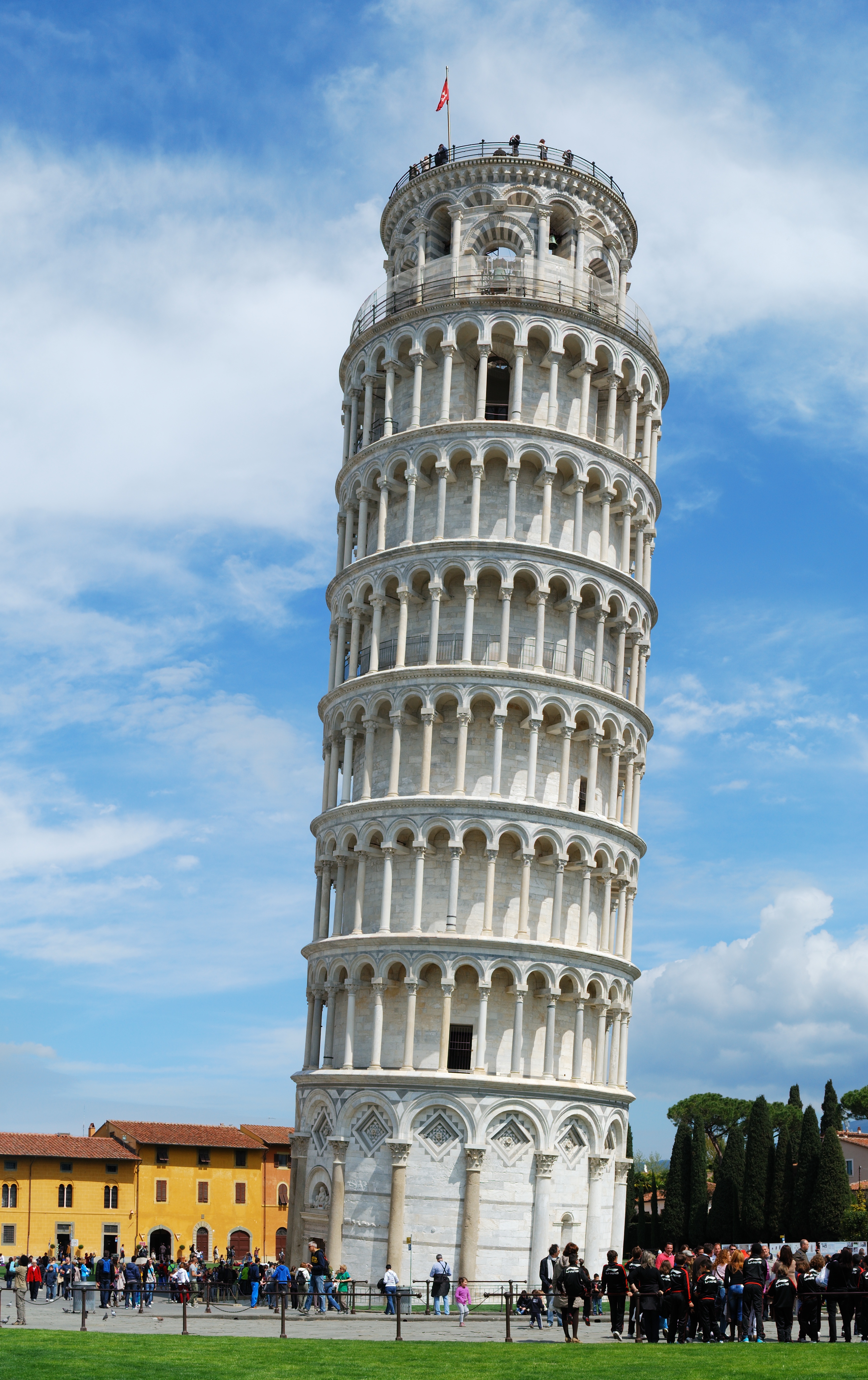 3421x5434 > Leaning Tower Of Pisa Wallpapers