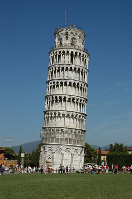 HD Quality Wallpaper | Collection: Man Made, 425x640 Leaning Tower Of Pisa