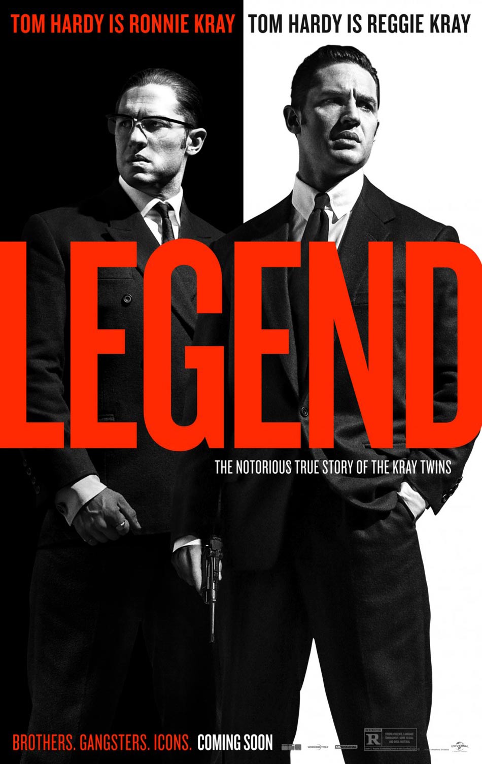 HD Quality Wallpaper | Collection: Movie, 950x1505 Legend (2015)