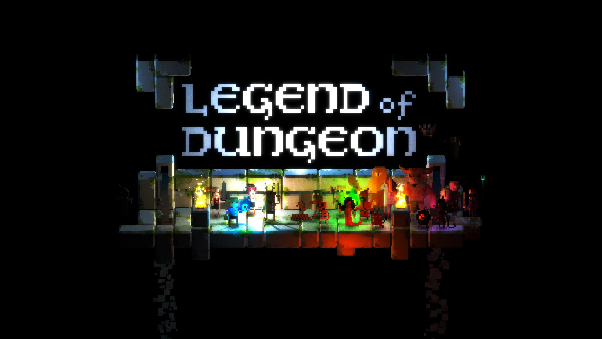 Legend Of Dungeon Backgrounds, Compatible - PC, Mobile, Gadgets| 1920x1080 px