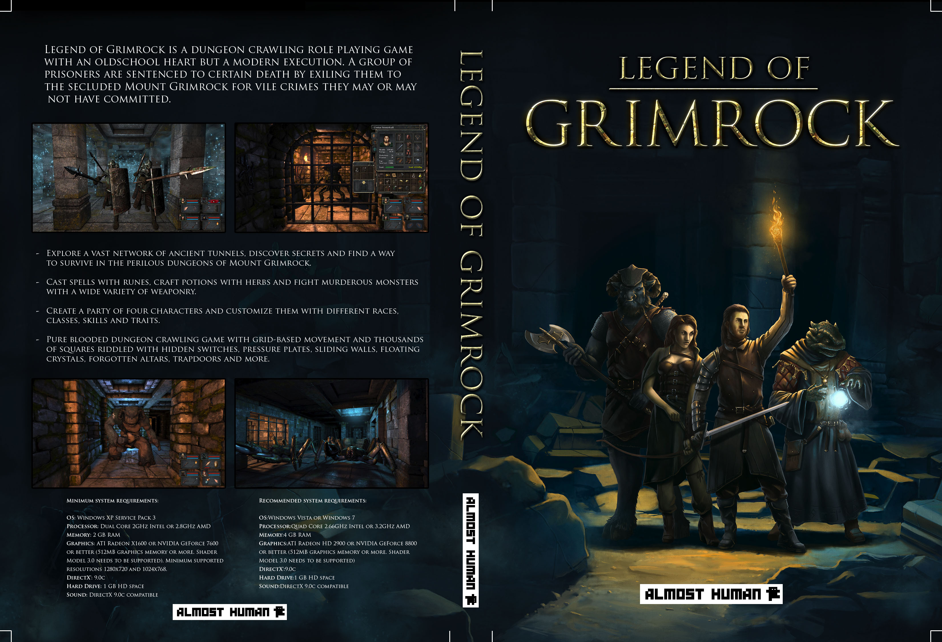 Legend Of Grimrock HD wallpapers, Desktop wallpaper - most viewed