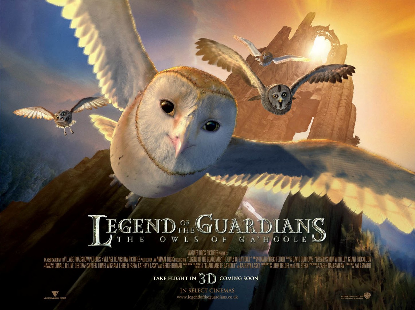 Legend Of The Guardians: The Owls Of Ga'Hoole Backgrounds on Wallpapers Vista