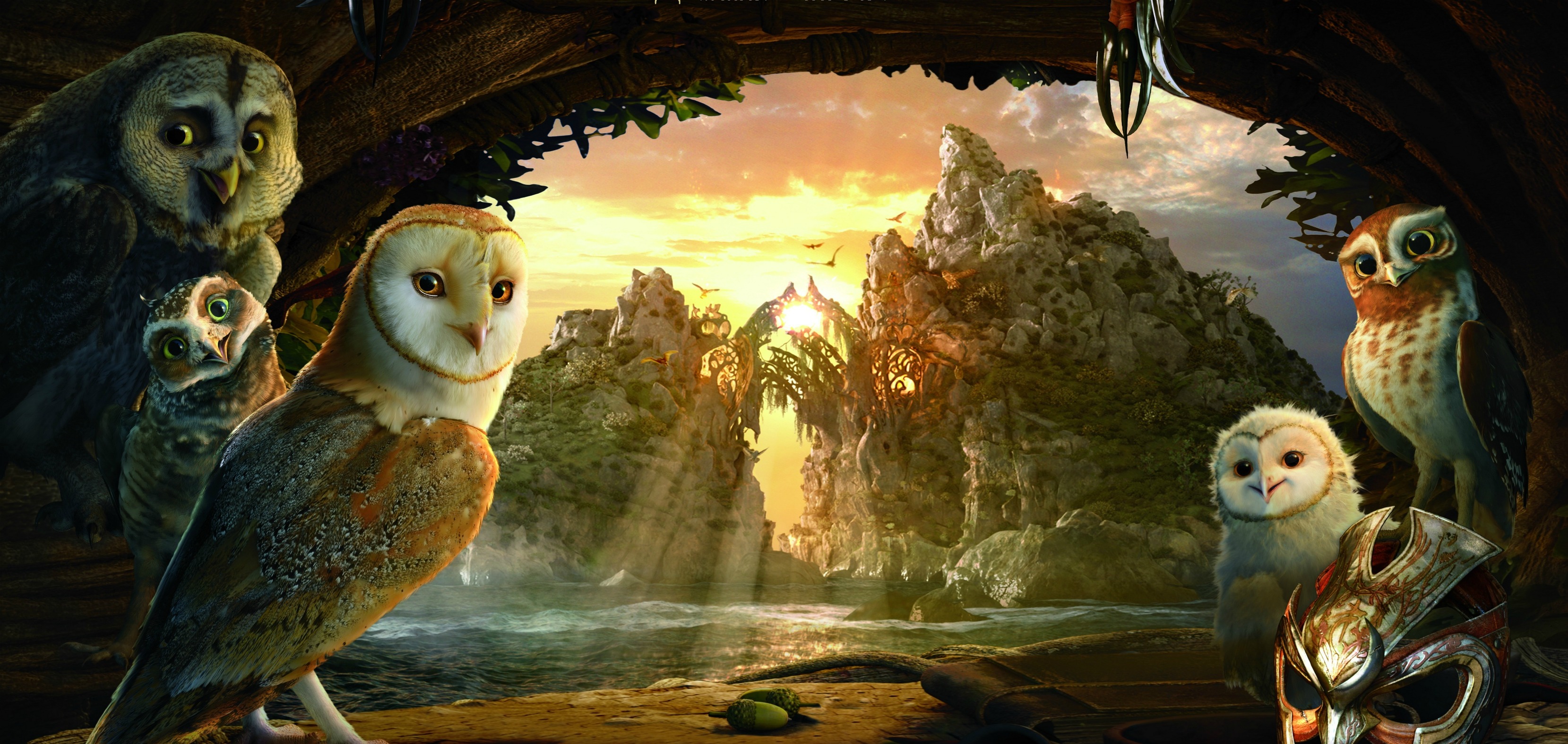 3318x1575 > Legend Of The Guardians: The Owls Of Ga'Hoole Wallpapers