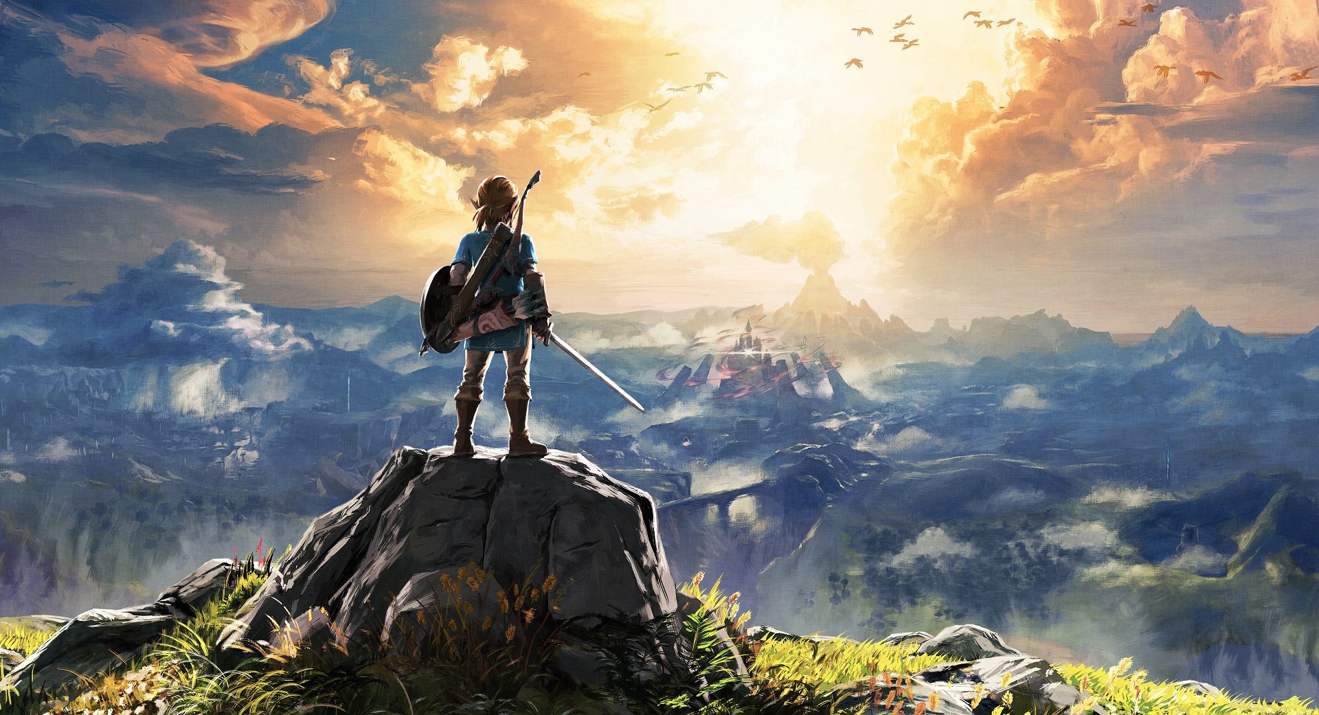 HD Quality Wallpaper | Collection: Video Game, 1920x1041 Legend Of Zelda: Breath Of The Wild