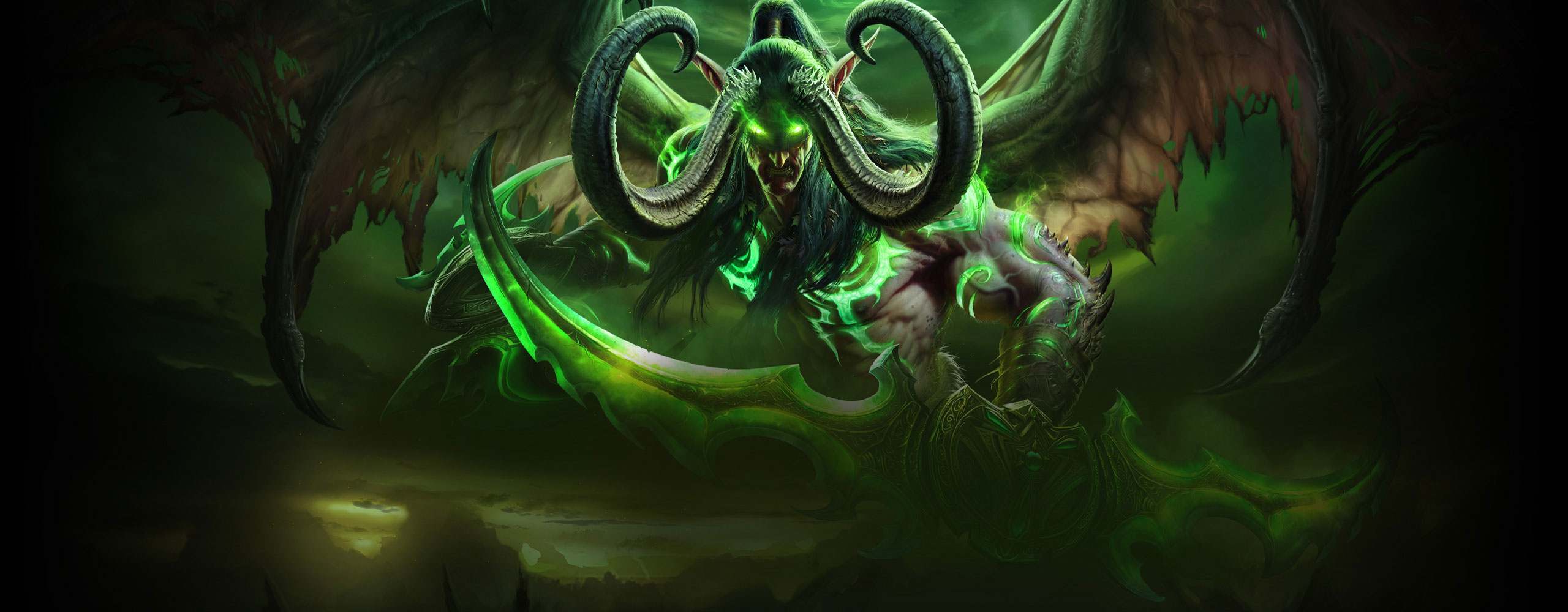 Nice wallpapers World Of Warcraft: Legion 2560x1000px