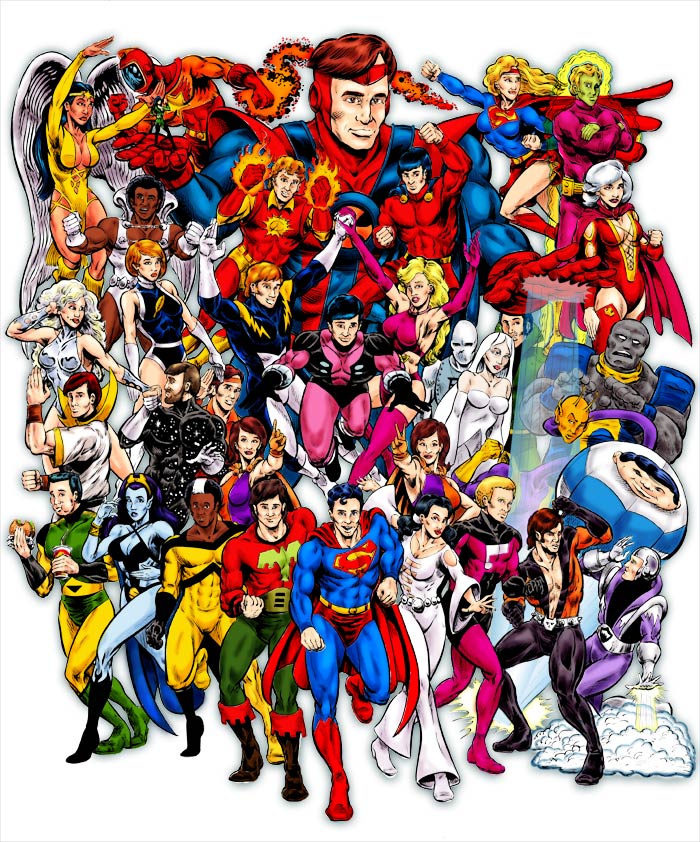700x842 > Legion Of Super Heroes Wallpapers