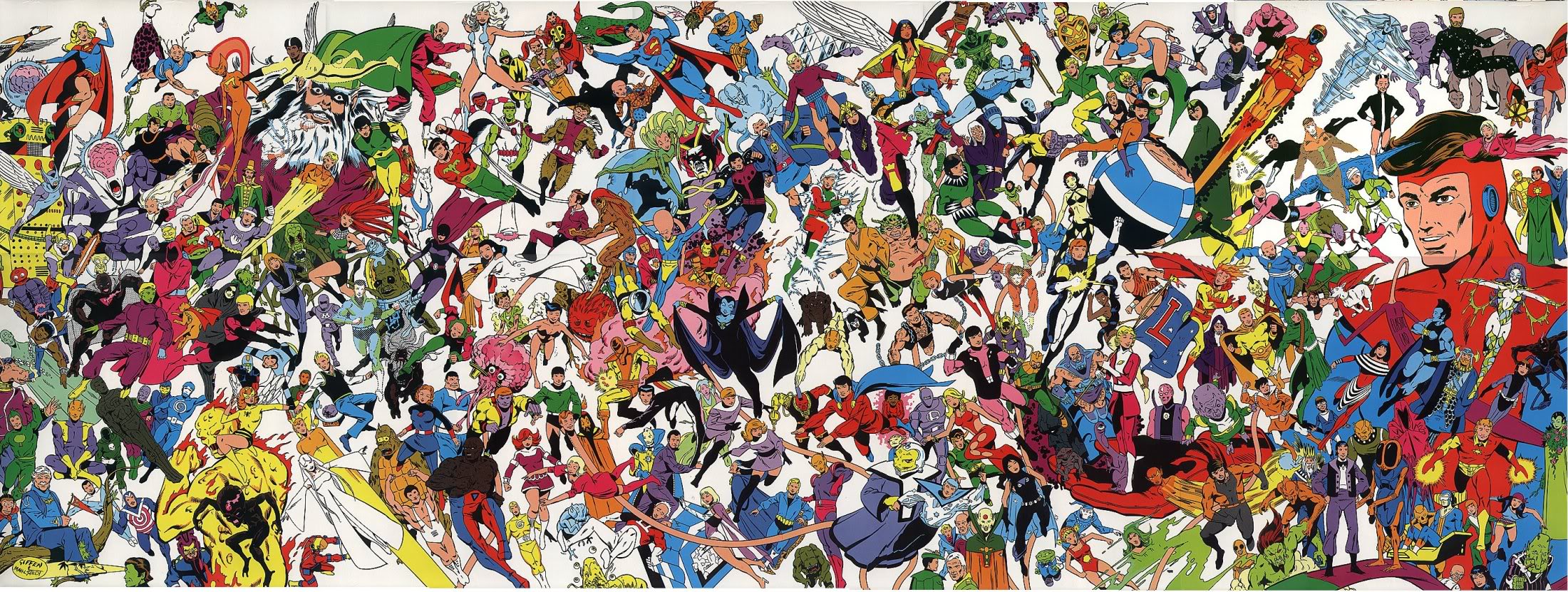 2200x831 > Legion Of Superheroes Wallpapers
