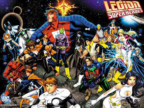 Nice Images Collection: Legion Of Superheroes Desktop Wallpapers