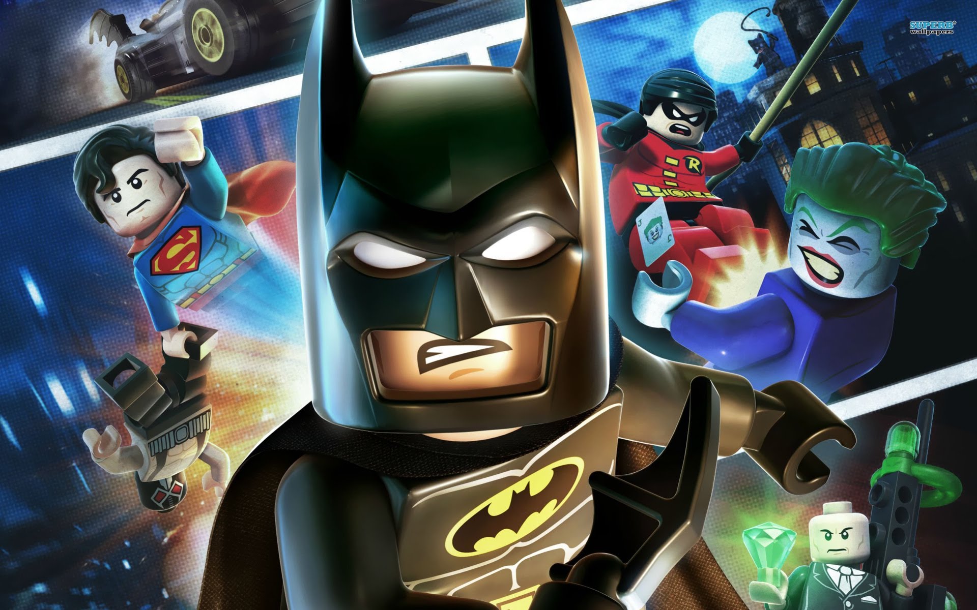 Nice Images Collection: LEGO Batman: The Movie - DC Superheroes Unite Desktop Wallpapers