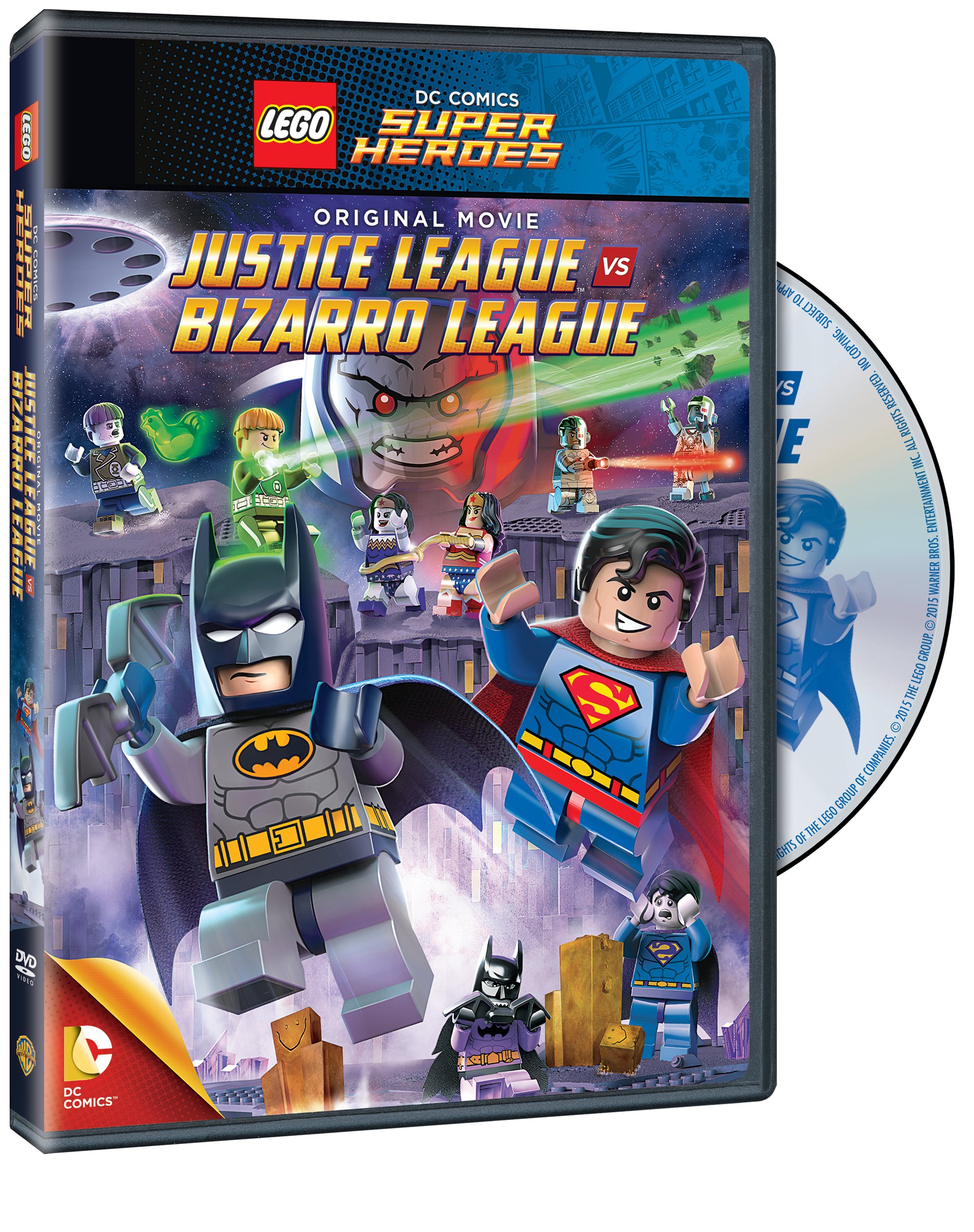 HD Quality Wallpaper | Collection: Movie, 2000x2530 Lego DC Comics Super Heroes: Justice League Vs. Bizarro Leag