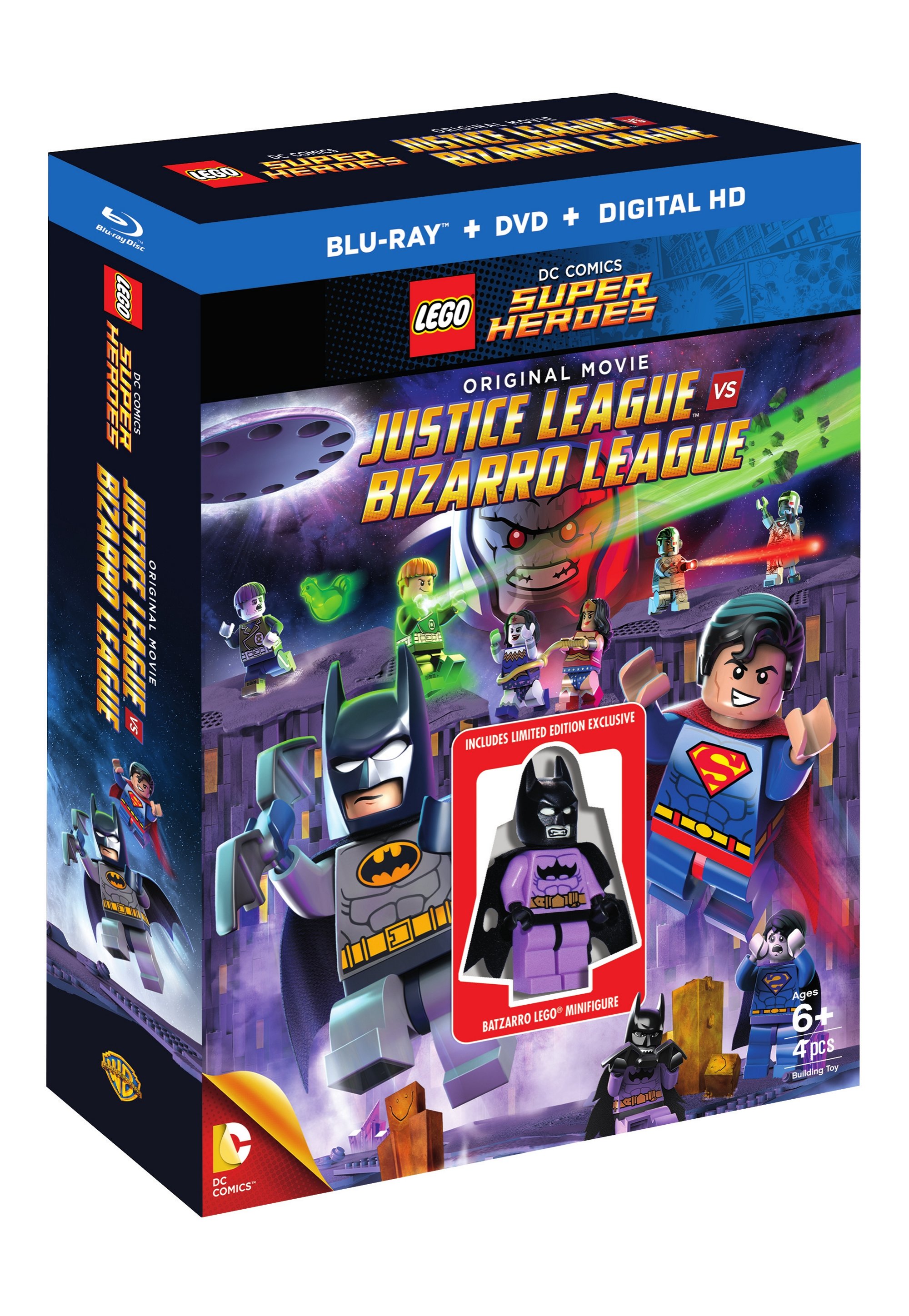 HQ Lego DC Comics Super Heroes: Justice League Vs. Bizarro Leag Wallpapers | File 795.28Kb