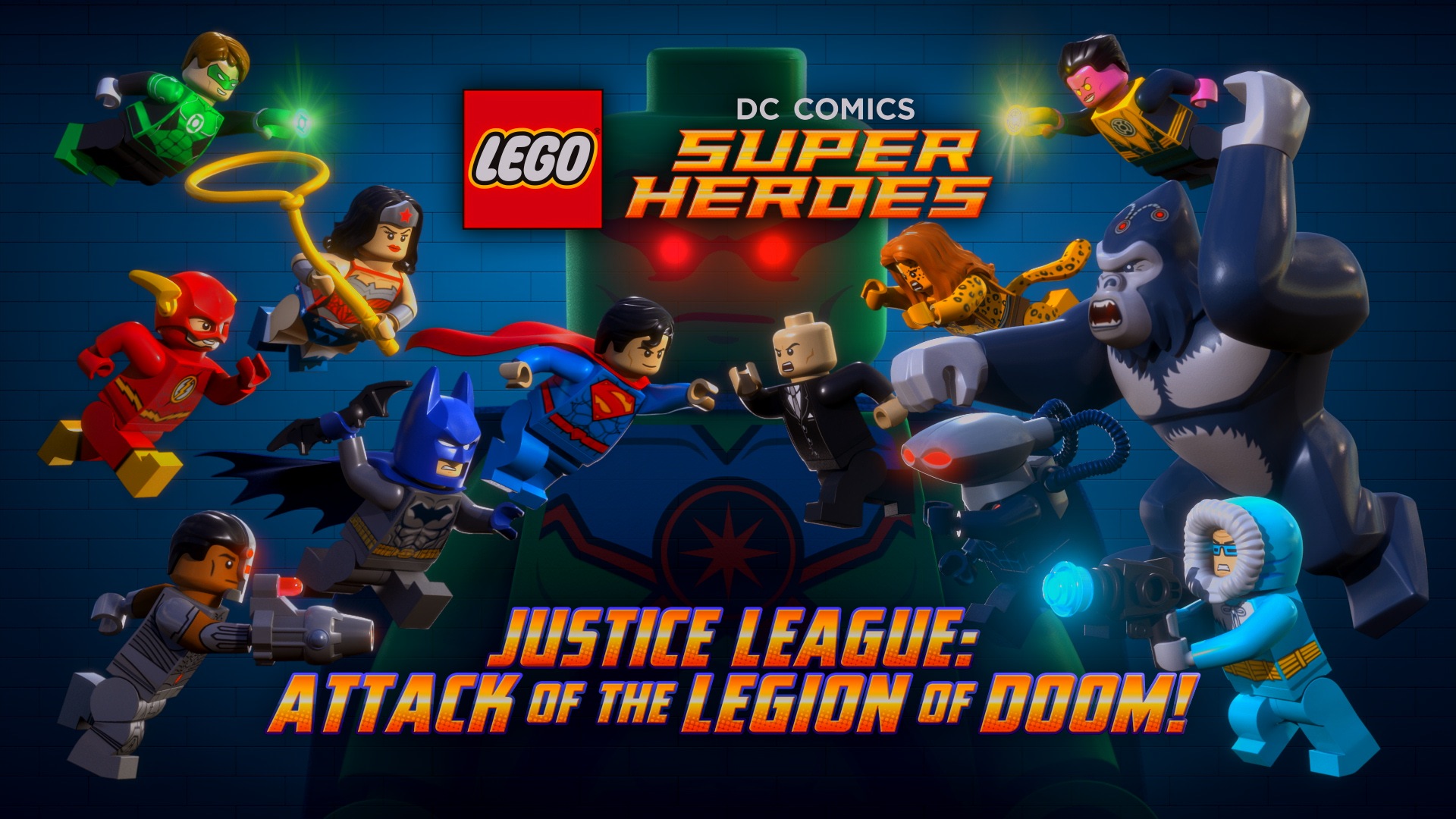 Nice Images Collection: LEGO DC Super Heroes: Justice League - Attack Of The Legion Of Doom! Desktop Wallpapers
