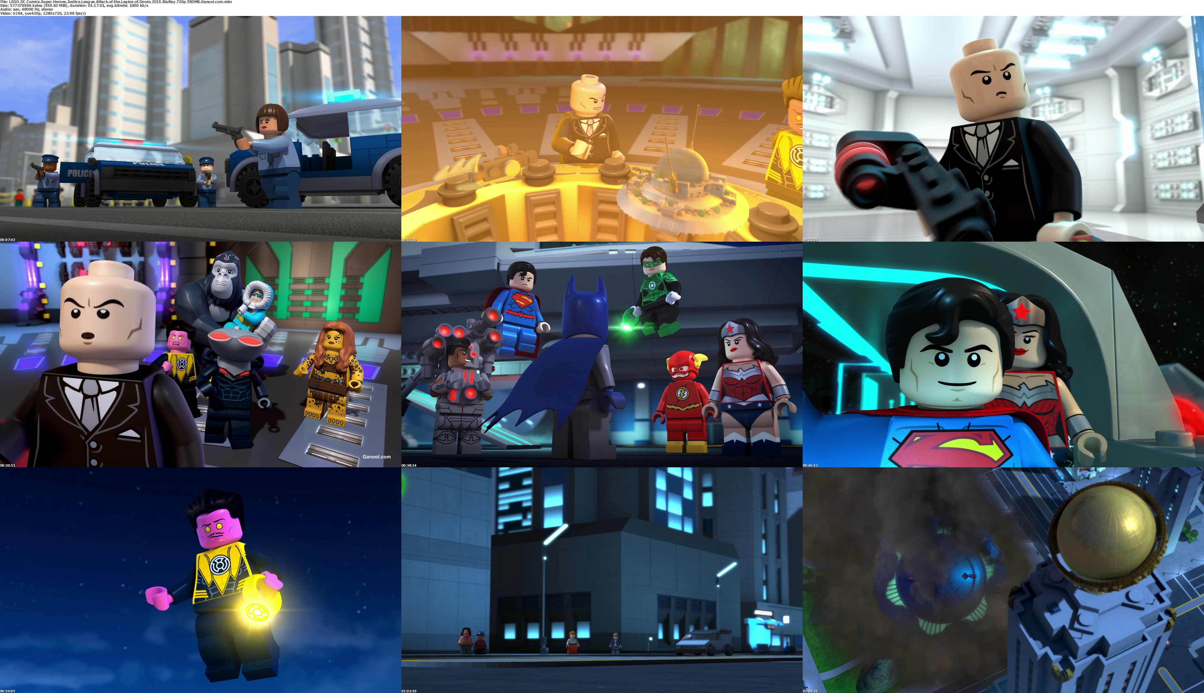 High Resolution Wallpaper | LEGO DC Super Heroes: Justice League - Attack Of The Legion Of Doom! 3840x2211 px