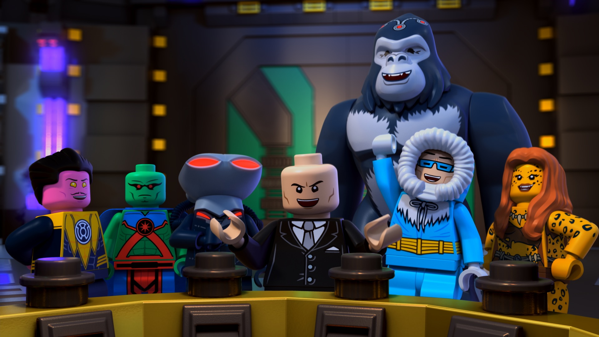 HD Quality Wallpaper | Collection: Movie, 1920x1080 LEGO DC Super Heroes: Justice League - Attack Of The Legion Of Doom!