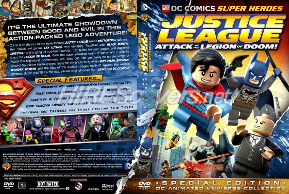 HD Quality Wallpaper | Collection: Movie, 595x400 LEGO DC Super Heroes: Justice League - Attack Of The Legion Of Doom!