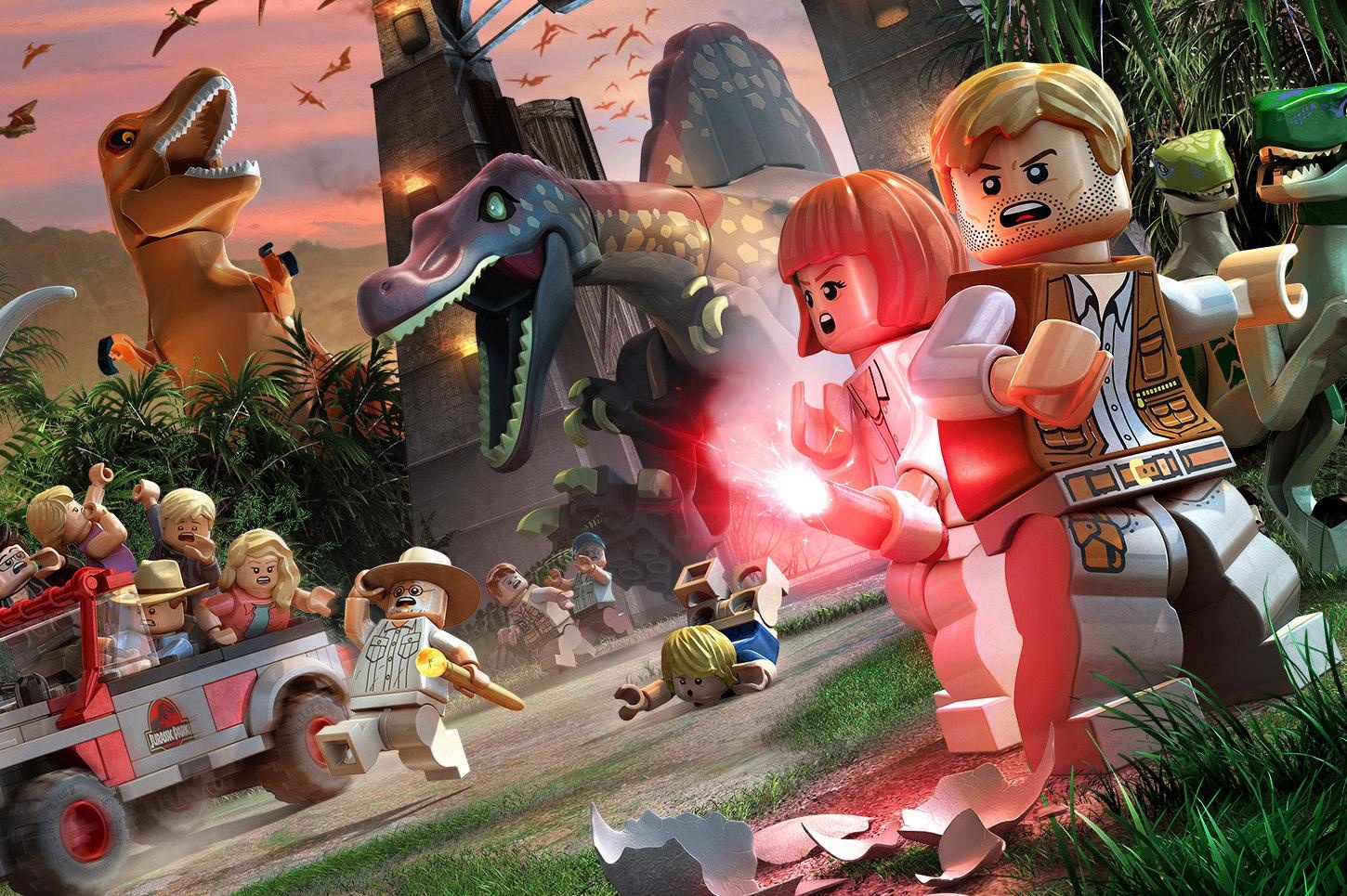 Nice Images Collection: LEGO Jurassic World Desktop Wallpapers