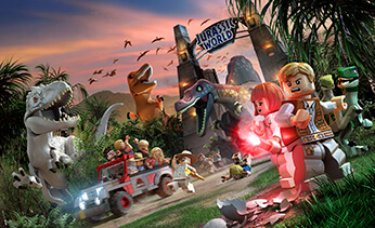 HD Quality Wallpaper | Collection: Video Game, 346x211 LEGO Jurassic World