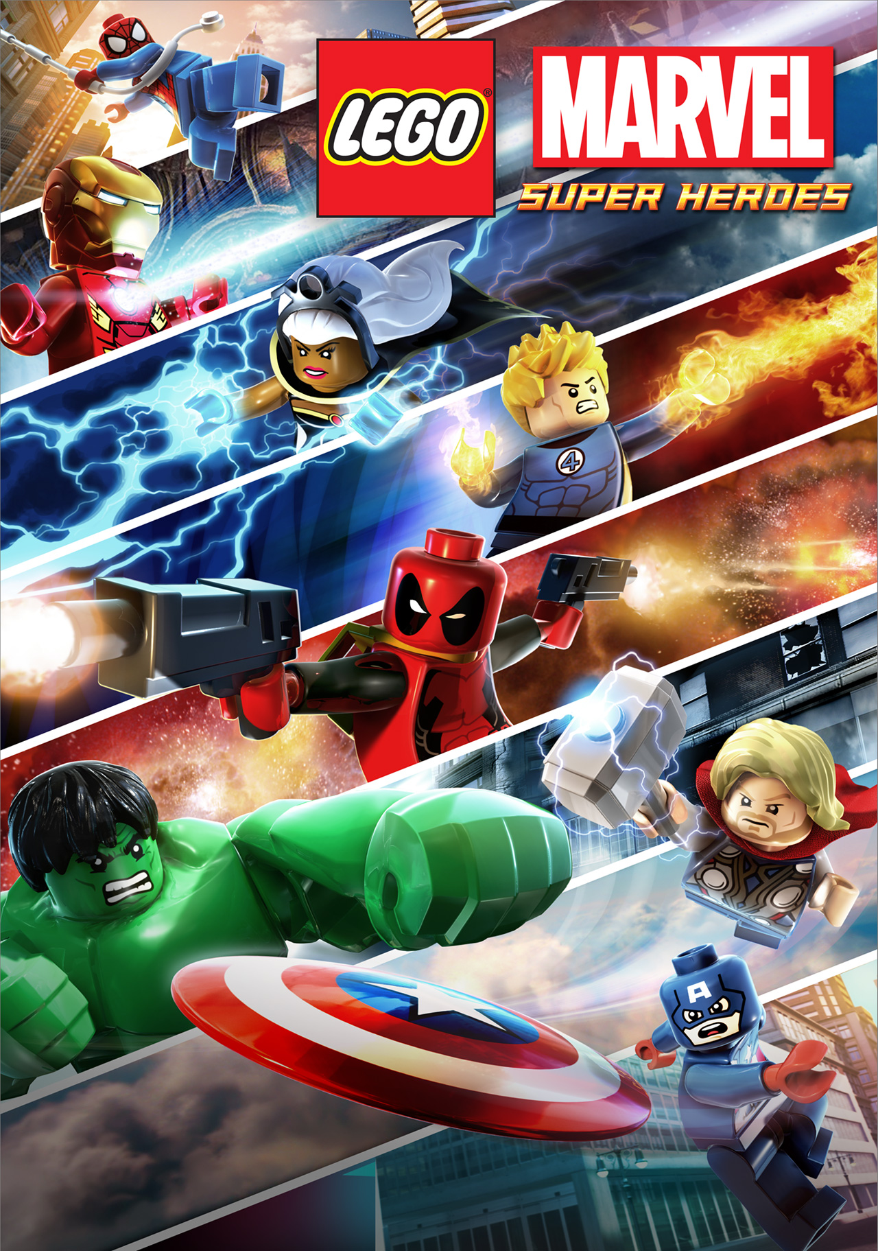 LEGO Marvel Super Heroes Backgrounds, Compatible - PC, Mobile, Gadgets| 1280x1823 px
