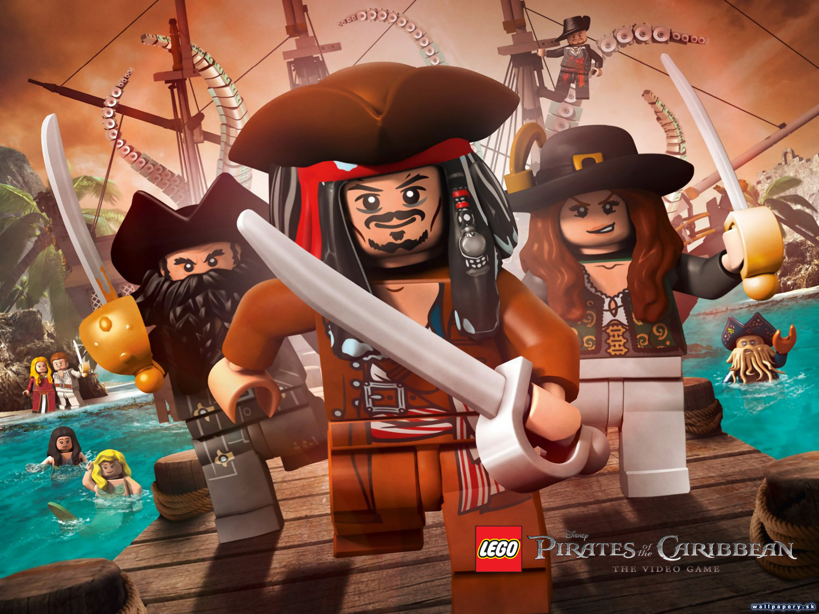 LEGO Pirates Of The Caribbean: The Video Game High Quality Background on Wallpapers Vista