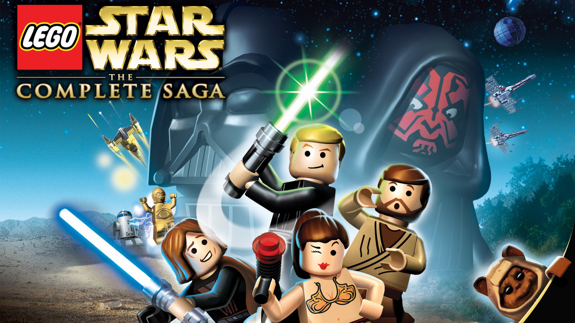 Nice Images Collection: LEGO Star Wars: The Complete Saga Desktop Wallpapers