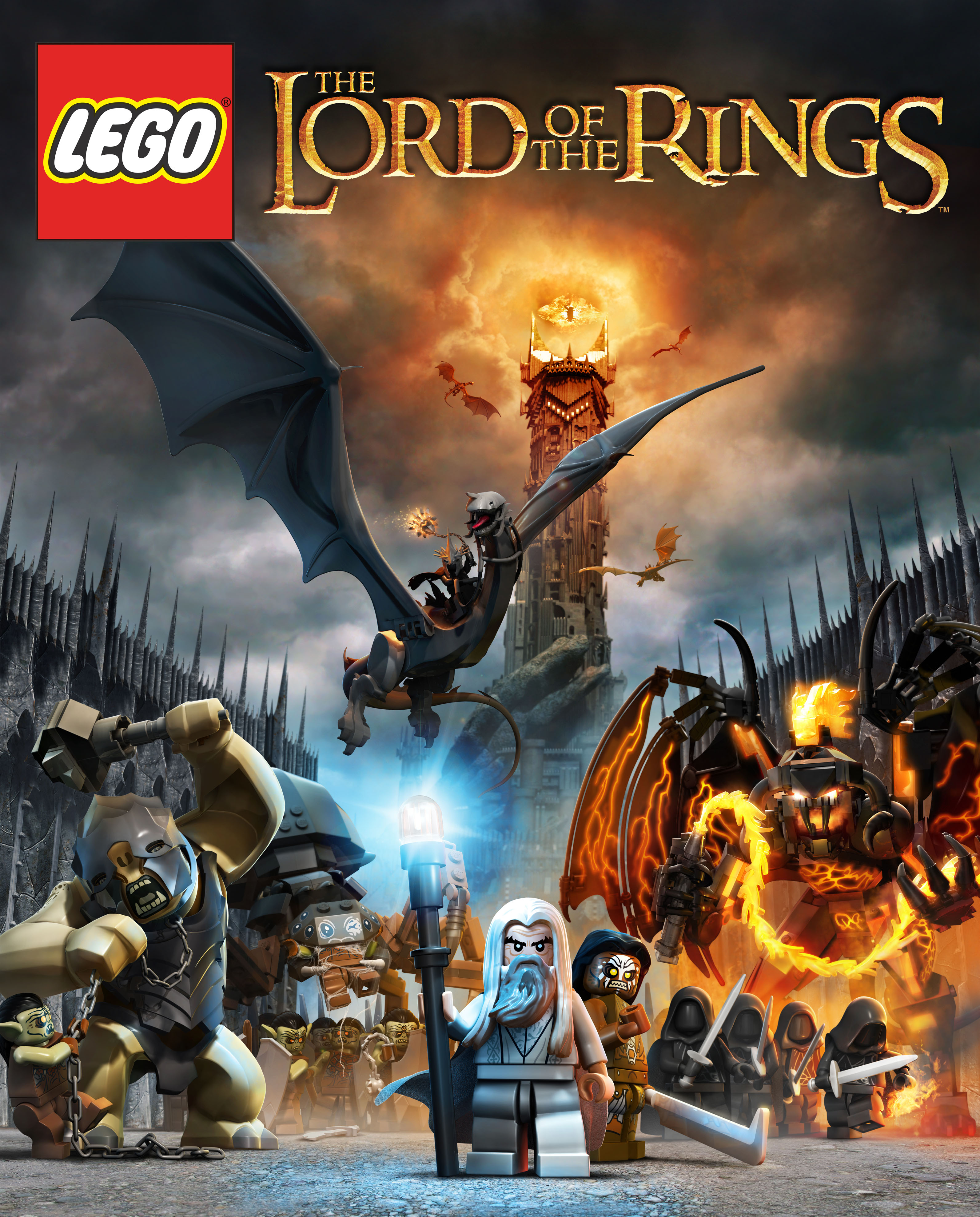 Nice wallpapers LEGO The Lord Of The Rings 3186x3957px