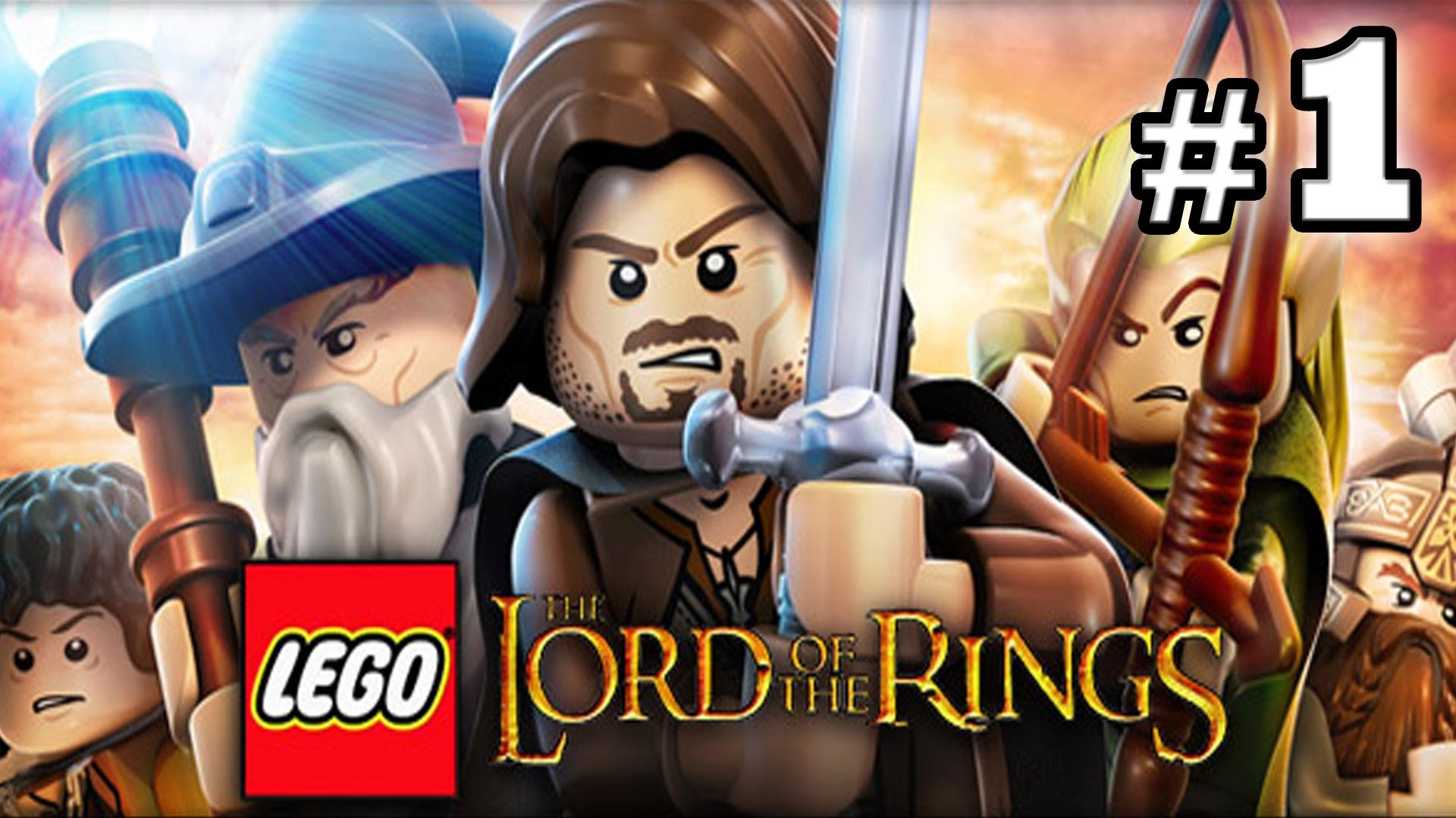 HD Quality Wallpaper | Collection: Video Game, 1920x1080 LEGO The Lord Of The Rings